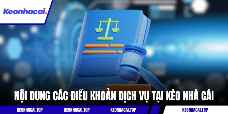 Nội dung các điều khoản dịch vụ tại Kèo Nhà Cái