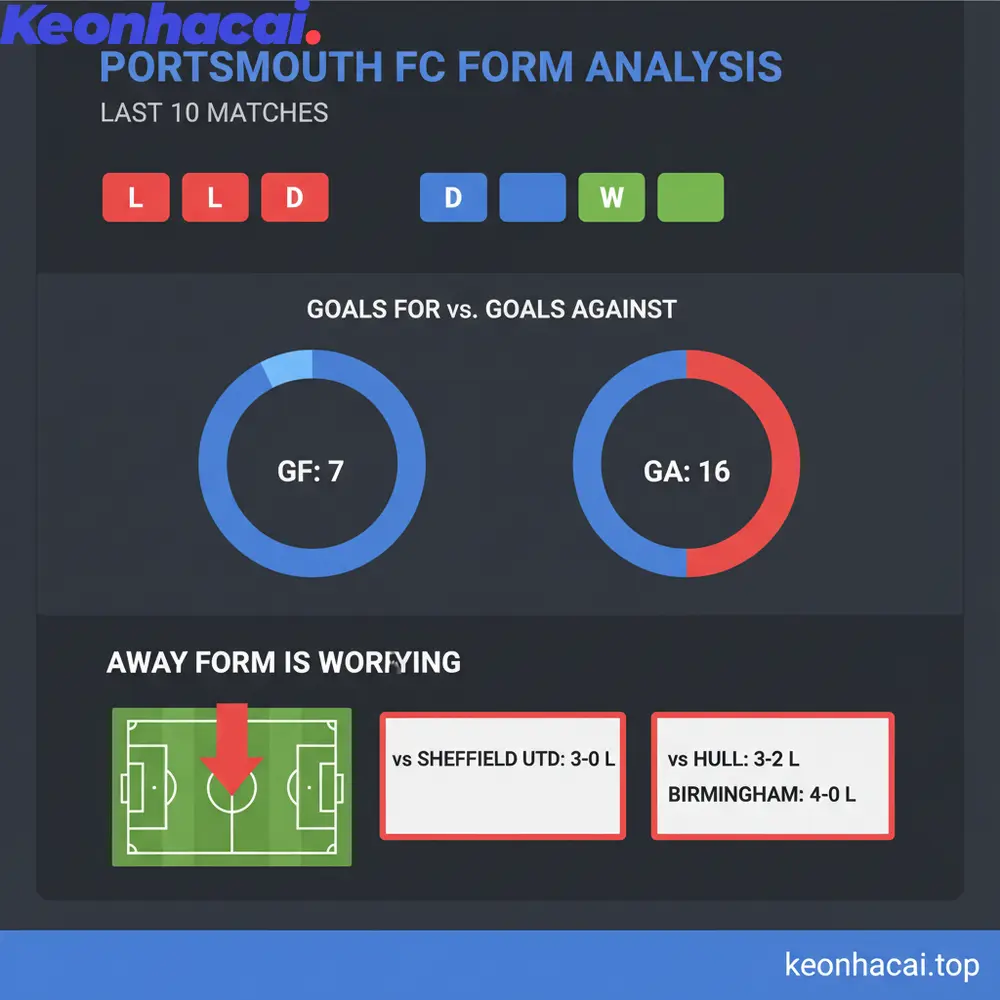 Portsmouth hiện một phong độ tương đối bất ổn trong thời gian gần đây