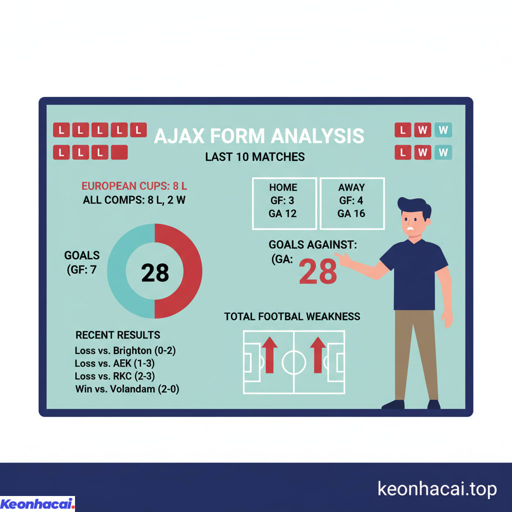 Karabakh, Ajax đang trải qua giai đoạn khủng hoảng trầm trọng với chuỗi trận thua liên tiếp